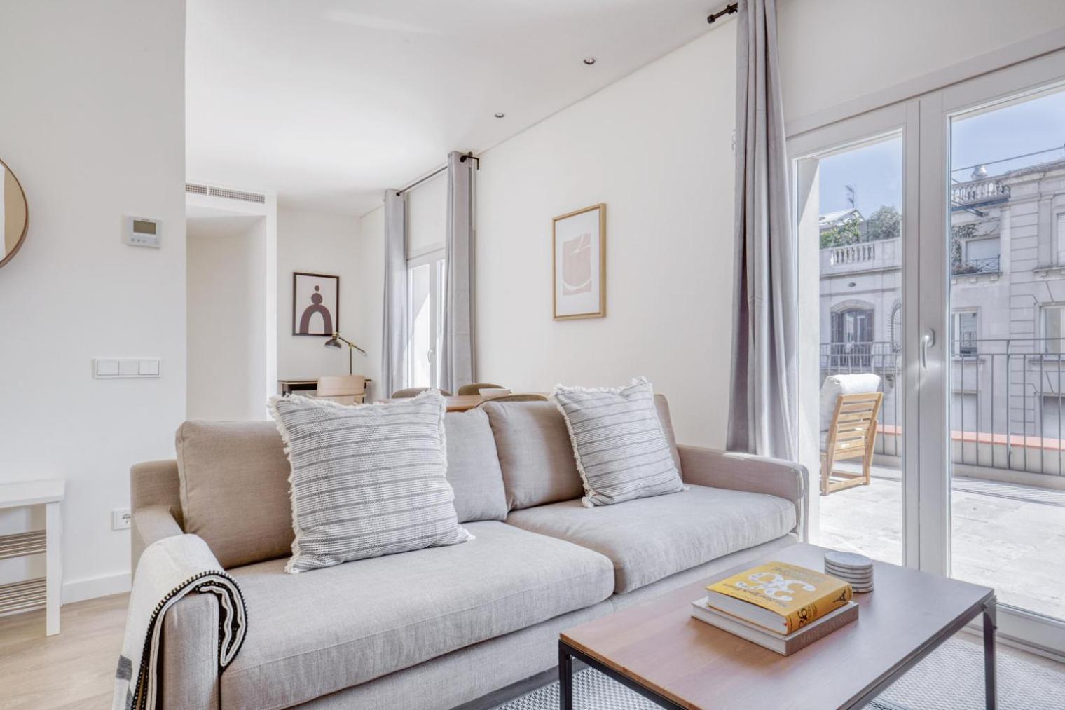 Renovated La Dreta De Leixample 2br W Terrace Bcn-88