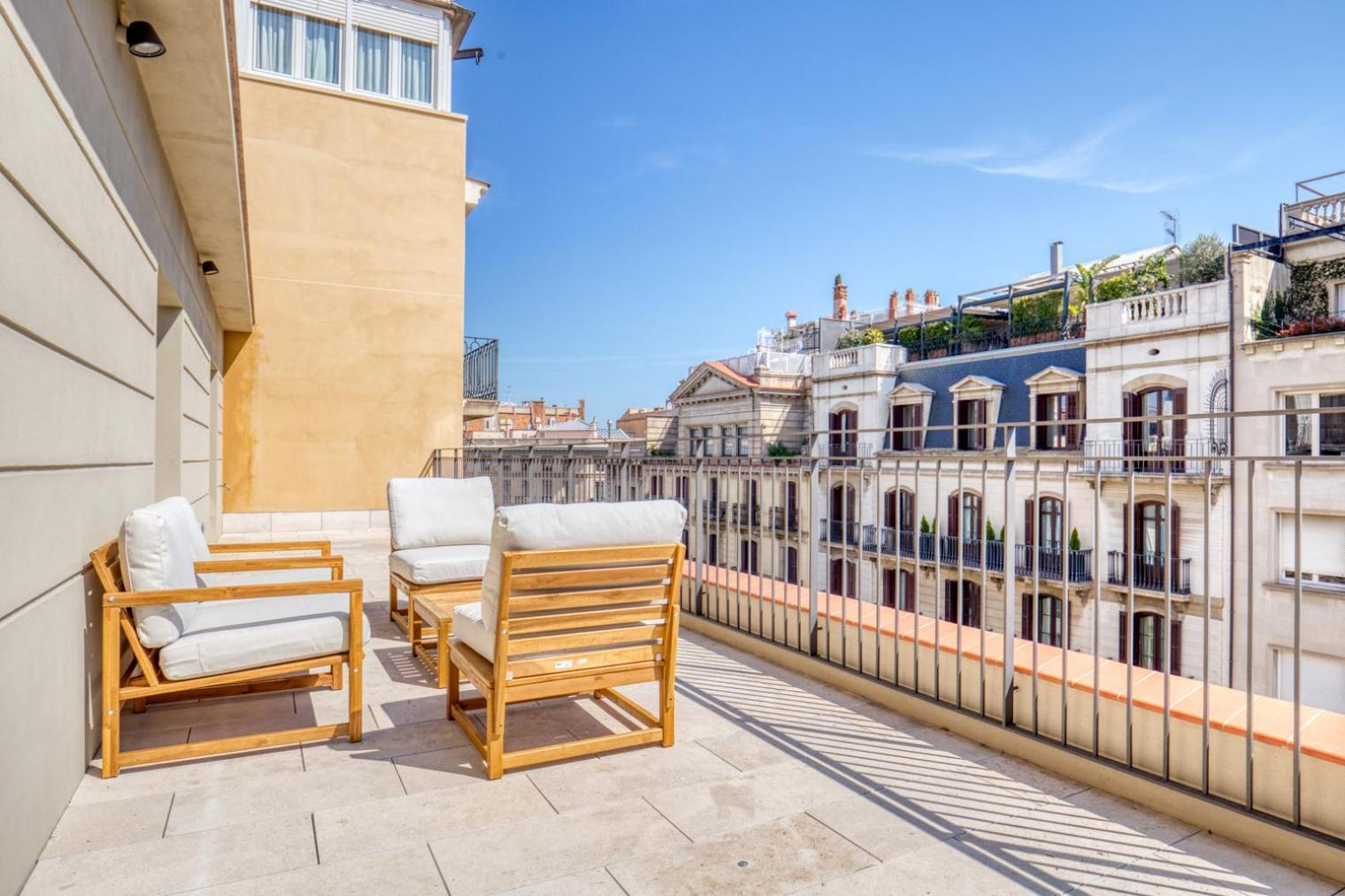 Appartement Renovated La Dreta De Leixample 2br W Terrace Bcn-88